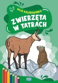 Zwierzęta w Tatrach kolorowanka 2 sztuki