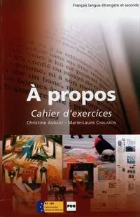 A propos Cahier d'exercices