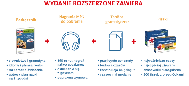 Angielski. Kurs dla wiecznie początkujących. Wydanie rozszerzone