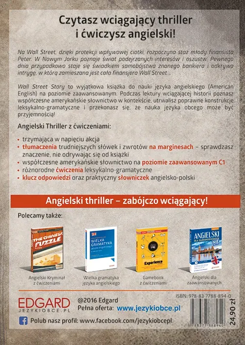 Angielski. Thriller z ćw. Wall Street Story w.2016