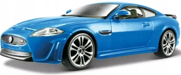 BBURAGO MODEL JAGUAR XKR-S BLUE 1:24