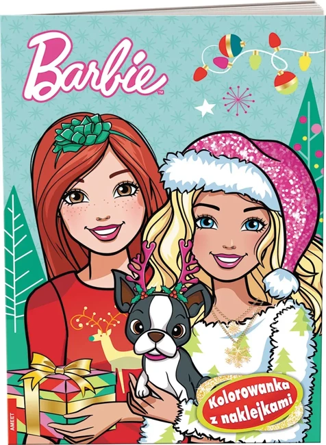 Barbie. Kolorowanka z naklejkami