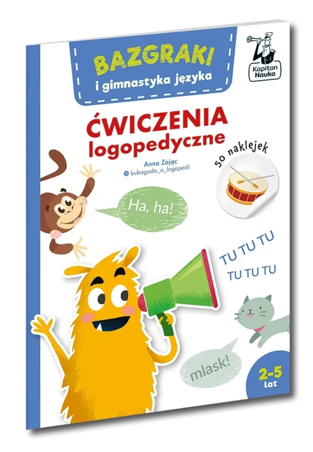 Bazgraki i gimnastyka języka. Ćwiczenia logopedyczne