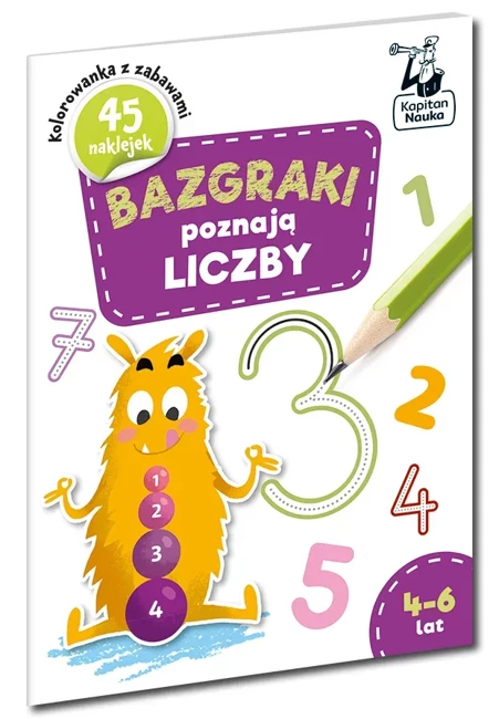 Bazgraki poznają LICZBY 4-6 lat. Bazgraki