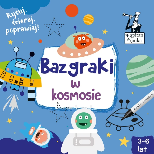 Bazgraki w kosmosie. Kapitan Nauka (wyd. 2022)