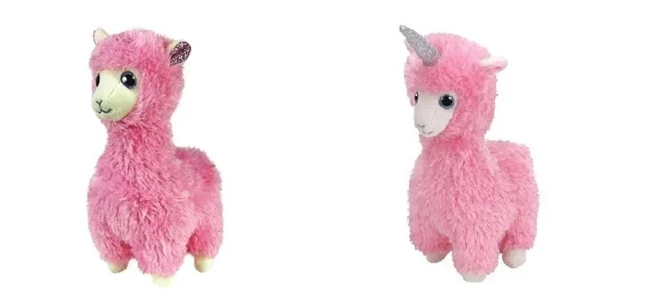 Beanie Boos - Różowa Lama 15cm