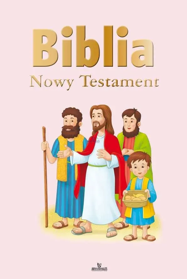 Biblia Nowy testament (różowy)