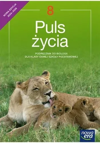 Biologia Puls życia NEON podręcznik dla klasy 8 szkoły podstawowej EDYCJA 2024-2026