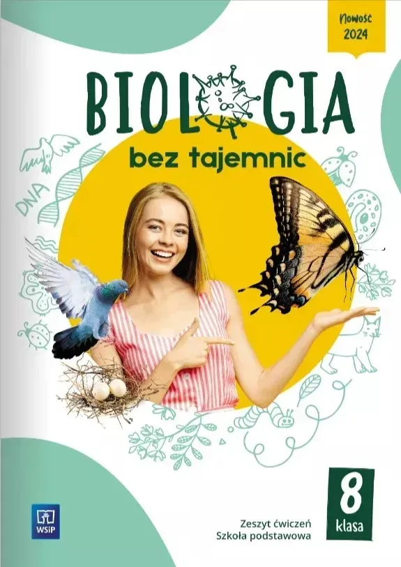 Biologia bez tajemnic zeszyt ćwiczeń klasa 8 szkoła podstawowa