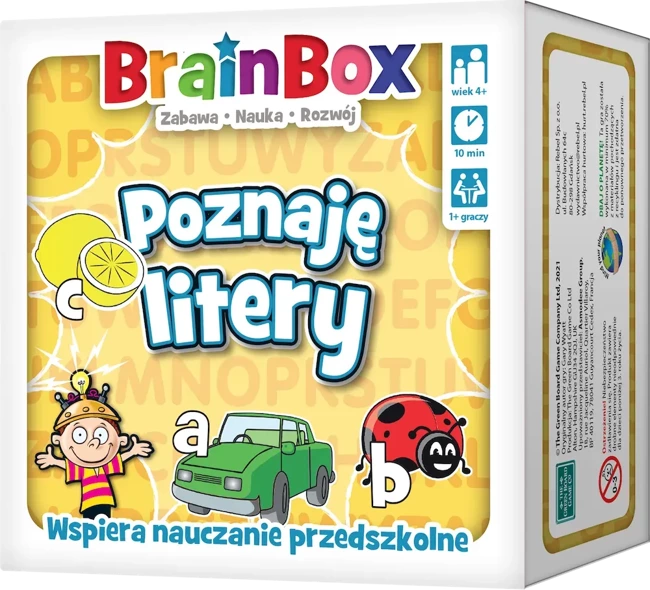 BrainBox Poznaję litery