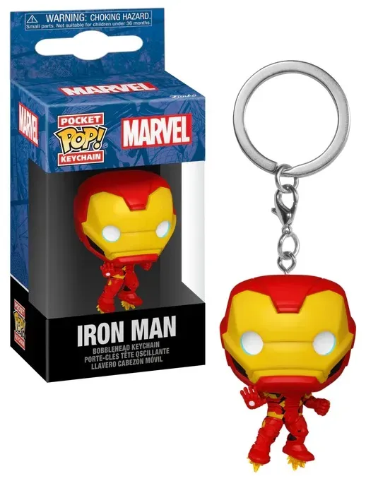 Brelok Marvel Iron Man Funko Pop