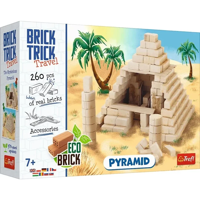 Brick Trick Travel Piramida M EKO  61550