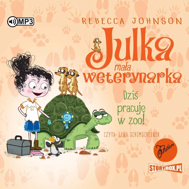 CD MP3 Dziś pracuję w zoo! Julka mała weterynarka. Tom 6