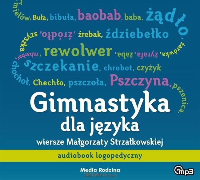 CD MP3 Gimnastyka dla języka audiobook logopedyczny