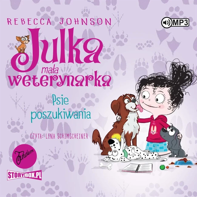 CD MP3 Psie poszukiwania. Julka mała weterynarka. Tom 7