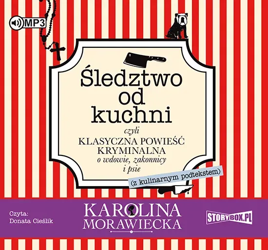 CD MP3 Śledztwo od kuchni. Wdowa po aptekarzu. Tom 1