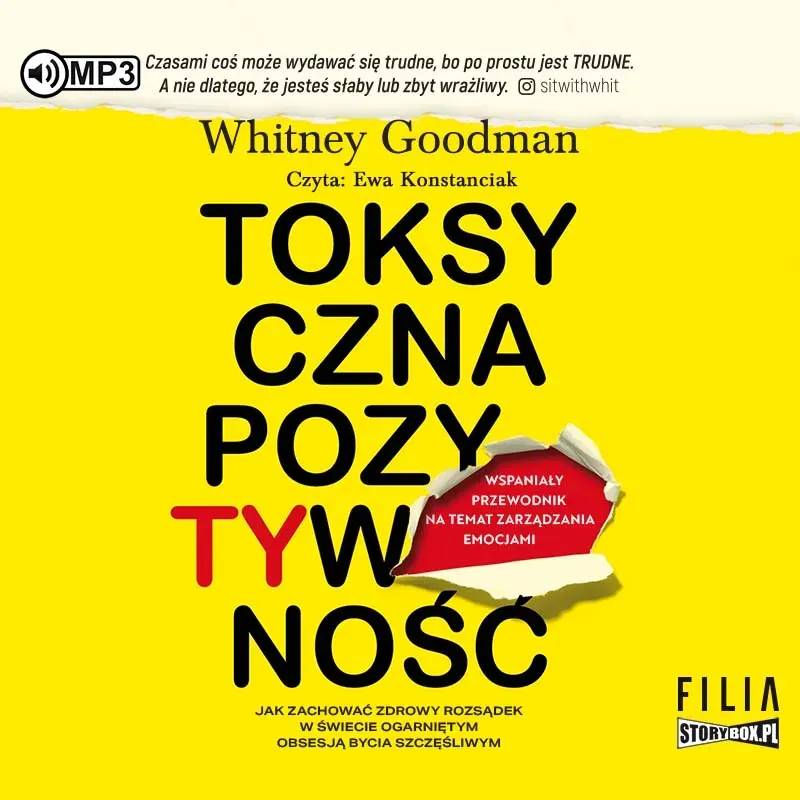 CD MP3 Toksyczna pozytywność