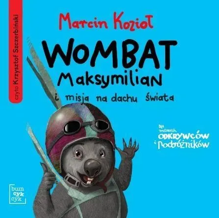 CD MP3 Wombat Maksymilian i misja na dachu świata