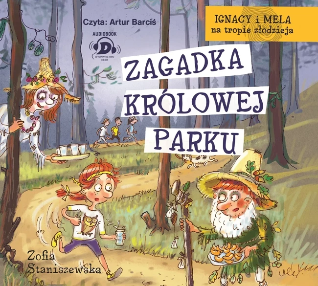 CD MP3 Zagadka królowej parku Ignacy i Mela na tropie złodzieja