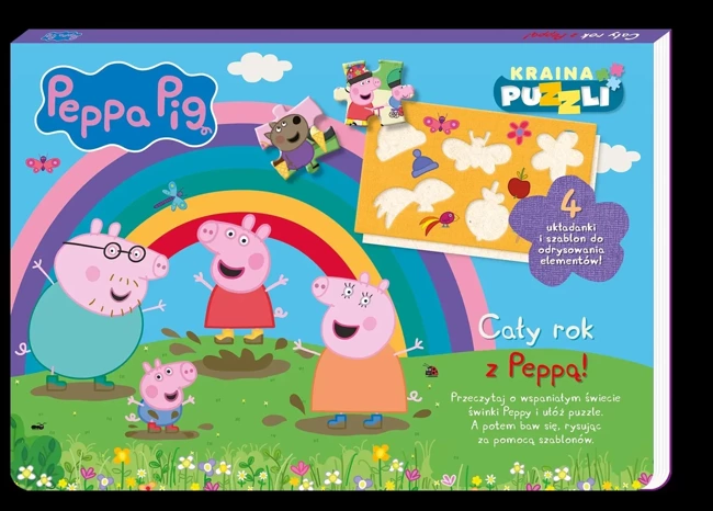 Cały rok z Peppą. Kraina puzzli. Świnka Peppa