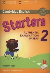 Cambridge English Starters 2 Student's Book