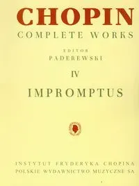 Chopin Complete Works IV Impromptus