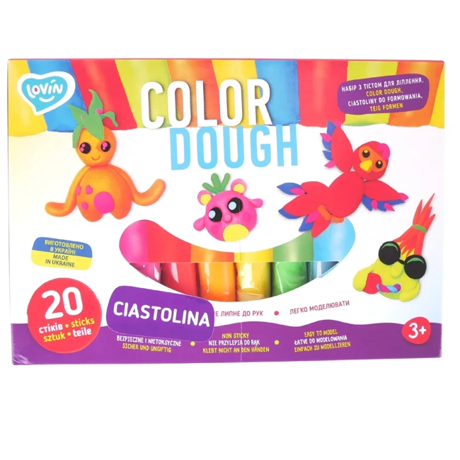 Ciastolina lekka TM Lovin Color Dough