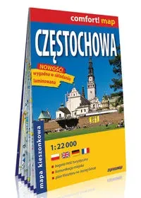 Comfort! map Częstochowa 1:22 000 mapa kieszonkowa