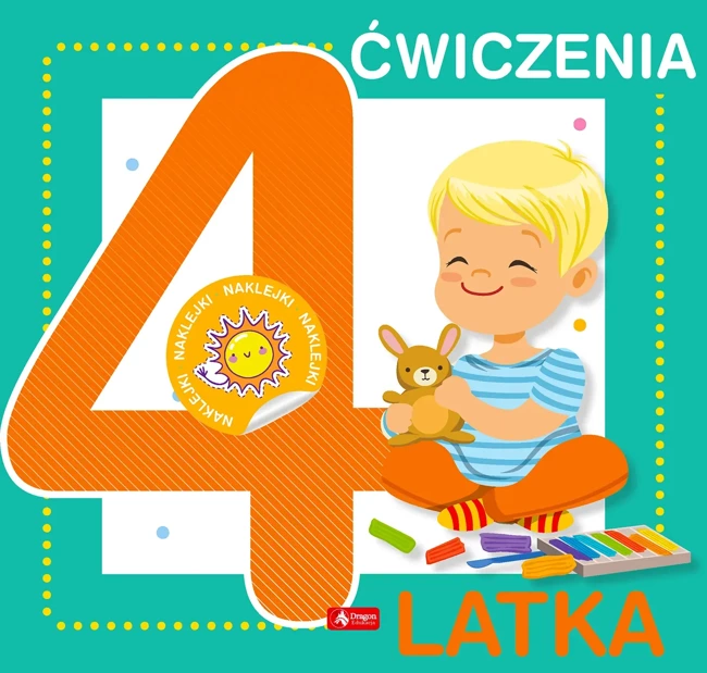 Ćwiczenia 4-latka + naklejki