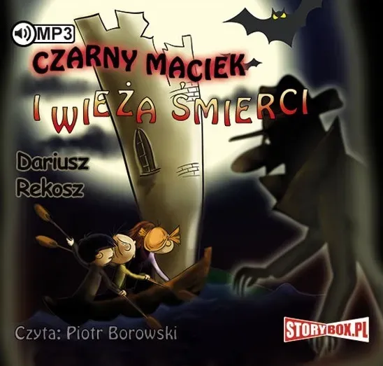 Czarny Maciek i wieża śmierci audiobook