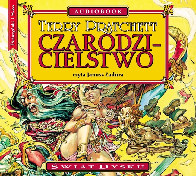 Czarodzicielstwo. Świat Dysku. Książka audio CD MP