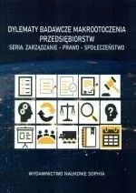 Dylematy badawcze makrootoczenia przedsiębiorstw