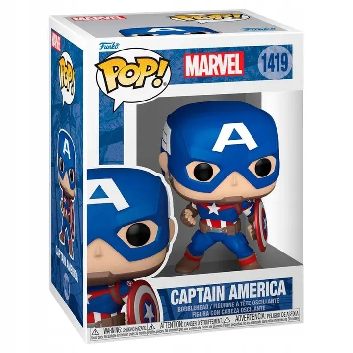 Figurka Marvel Captain America Funko Pop