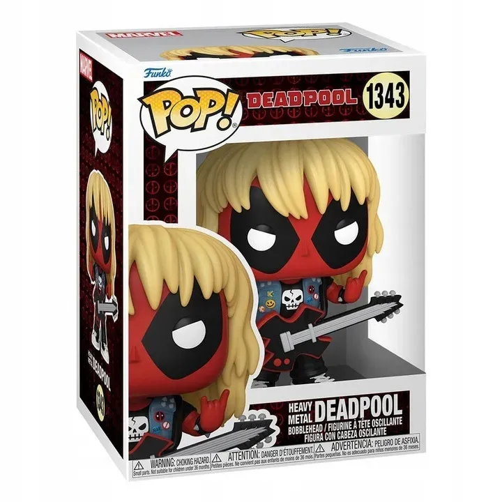 Figurka Marvel Deadpool Metal band Funko Pop