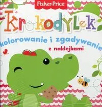 Fisher Price Kolorowanka podłogowa.Krokodylek