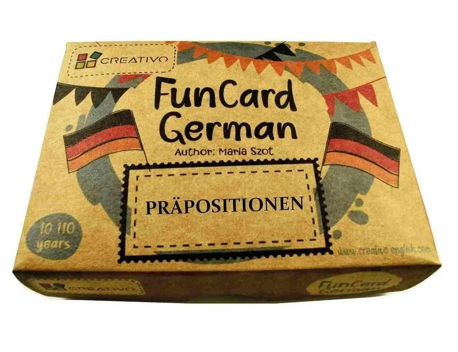 Fun Card German Prapositionen CREATIVO