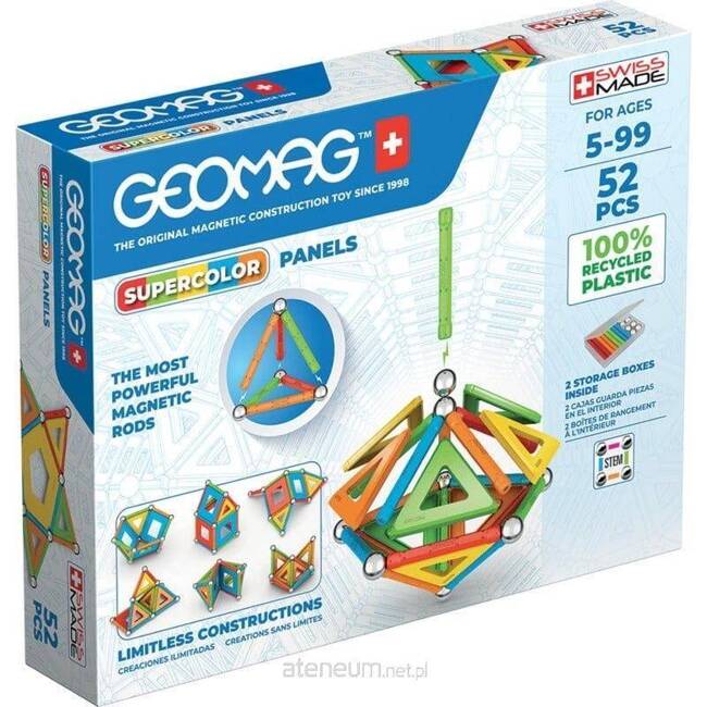 Geomag Supercolor Panels Recycled 52el