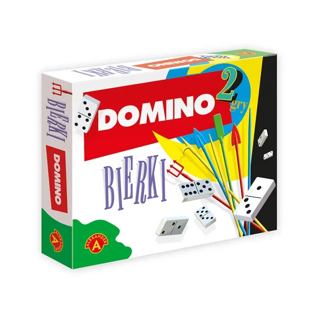 Gra 2w1 domino Bierki 1383