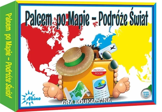 Gra Palcem po mapie Podróże Świat