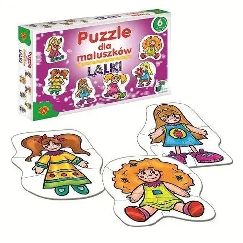 Gra Puzzle dla maluszków lalki