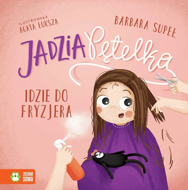 Jadzia Pętelka idzie do fryzjera. Jadzia Pętelka