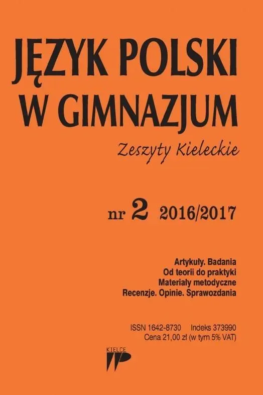 Język Polski w Gimnazjum nr 2 2016/2017