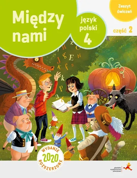 Język polski ćwiczenia dla klasy 4 między nami część 2 wersja a szkoła podstawowa wydanie rozszerzone