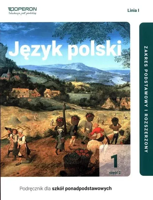 Język polski podręcznik 1 część 2 liceum i technikum zakres podstawowy i rozszerzony