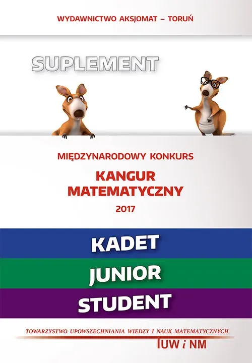 Kangur7 Matematyka z w. kangurem 2017 (Kadet/Junior/Student)