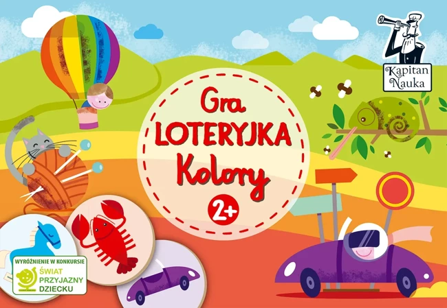 Kapitan Nauka. Gra Loteryjka Kolory 2+