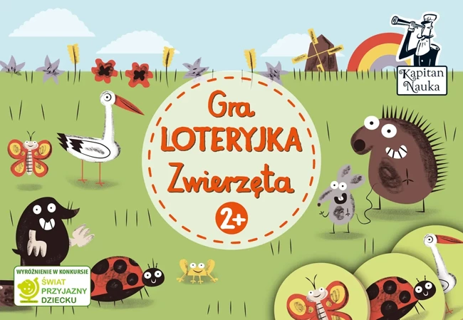 Kapitan Nauka. Gra Loteryjka Zwierzęta 2+