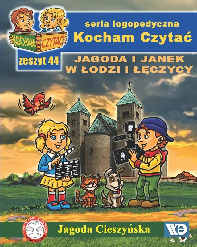 Kocham czytać Zeszyt 44 Jagoda i Janek w Łodzi i Łęczycy