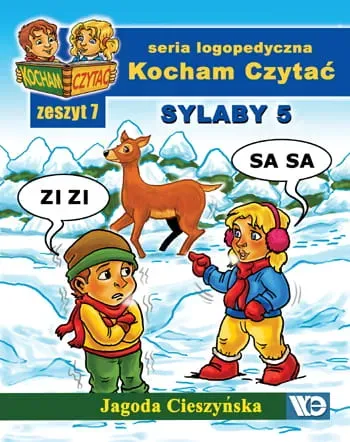 Kocham czytać zeszyt 7. Sylaby 5