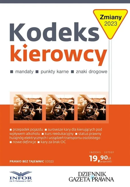 Kodeks Kierowcy Zmiany 2023 Prawo bez tajemnic